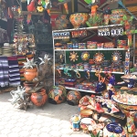 Handcrafted goods for sale in Los Algodones, Mexico