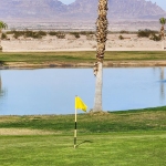 One of many golf courses near Yuma
