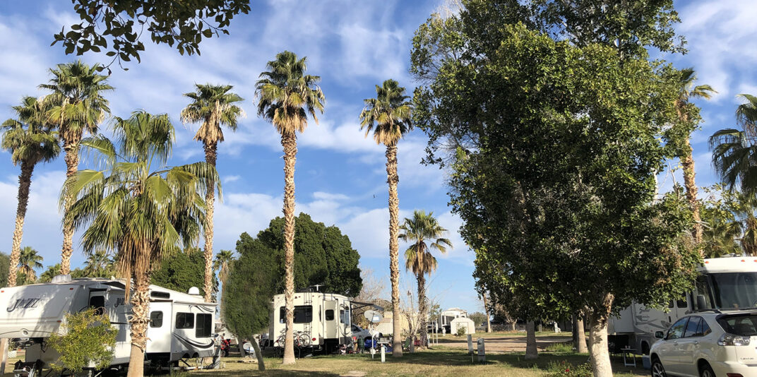 Come stay in Our Beautifully Landscaped Sites at McCoy Mobile Home RV